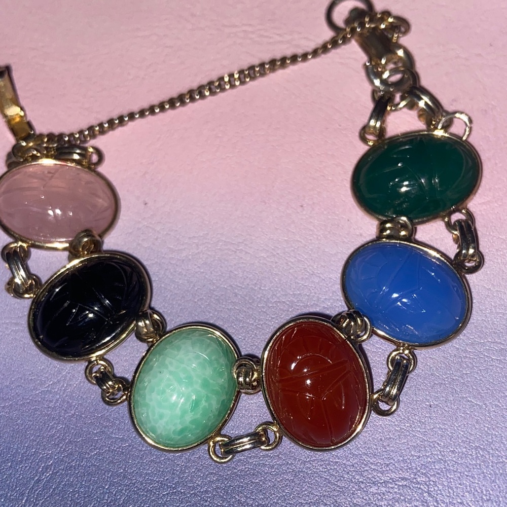 Multicolor Gemstone Bracelet